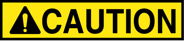 Ansi Caution Label